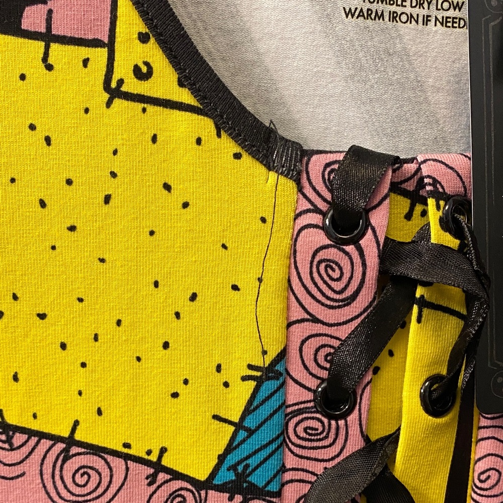 The Nightmare Before Christmas Sally Patchwork Dress - Picture 7 of 15